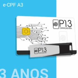 E-CPF A3 3 ANOS (SEM DISPOSITIVO)