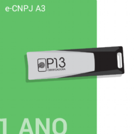 E-CNPJ A3 1 ANO + TOKEN