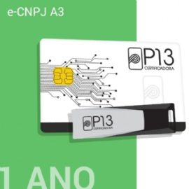 E-CNPJ A3 1 ANO (SEM DISPOSITIVO)